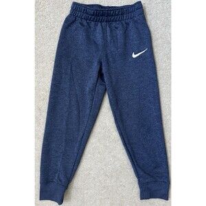 Nike Boy  5/6 Blue Logo Pull On Joggers
